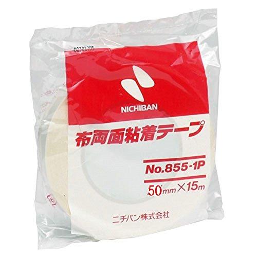 ニチバン 両面テープ 布製強力タイプ 50mm×15m 855P-50 | 