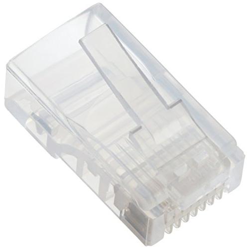 エレコム RJ45コネクタ Cat5e対応 単線仕様 つめ折れ防止コネクタ 10個入り LD-RJ45T10/T | 