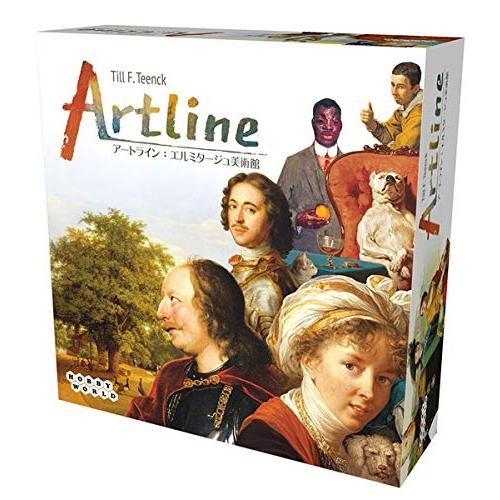 ホビージャパン アートライン: エルミタージュ美術館 日本語版 (2-5人用 30分 12才以上向け) ボードゲーム | 