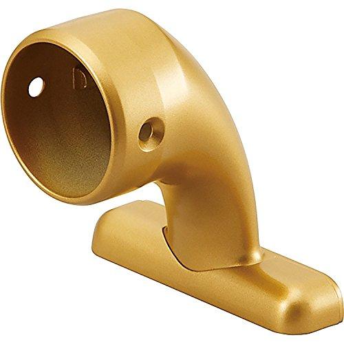 マツ六 手すり部材 BAUHAUS セレクト 35真壁用スリムエンドブラケットカバー付 BD-47G ゴールド | 