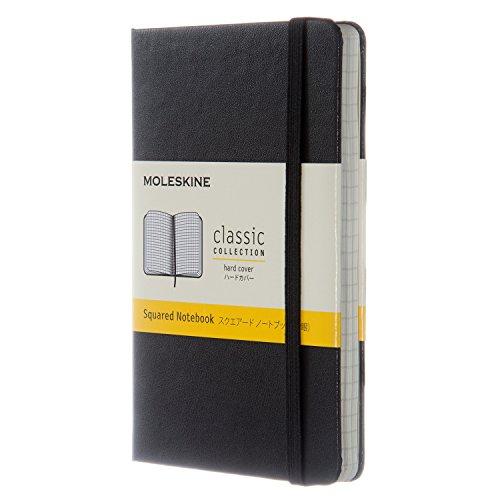 モレスキン(Moleskine) ノート クラシック ノートブック ハードカバー 方眼 ポケットサイズ(横9cm×縦14cm) ブラック MM7 | 