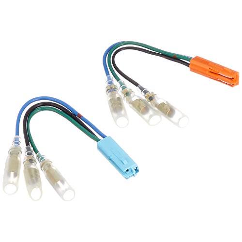 ポッシュ(POSH) バイク用品 ウインカー変換コードセット ホンダ新コネクター式 ダブル球 091575 | 