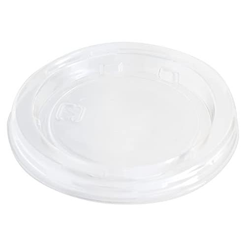 リスパック(Risupack) 使い捨て 容器 テイクアウト バイオカップ 60 用 蓋 径6.6cm TCL 日本製 PBPM030 クリア | 