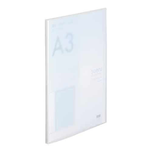 リヒトラブ クリヤーブック A3 ポケット20枚 フロストクリヤー 図面 SOERU N8133-1 | 