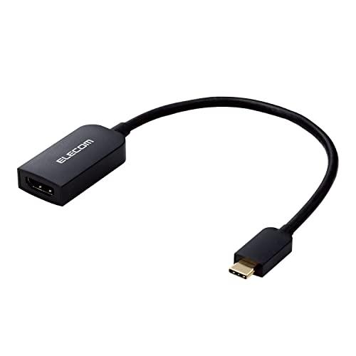 エレコム USB-C HDMI 変換 ( USB C to HDMI 60Hz 変換アダプタ ) ミラーリング対応 0.15m ブラック iPh | 