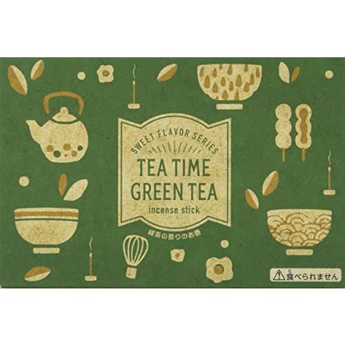 丸叶むらた お線香 TEA TIME GREEN TEA 緑茶の香りのお香 お香 ティータイム 250264 | 