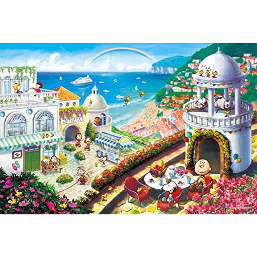 エポック社 1000ピース ジグソーパズル PEANUTS スヌーピー バケーション (50×75cm) 11-597s のり付き ヘラ付き 点 | 