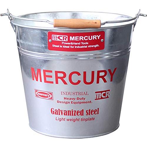 キーストーン マーキュリー ブリキ バケツ レギュラー 28×28×25cm ガルバレッド ME047168 | 