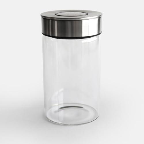 ダルトン(Dulton) 調味料入れ シリンダー ジャー ウィズ プレス リッド Mサイズ CYLINDER JAR WITH PRESS LI | 