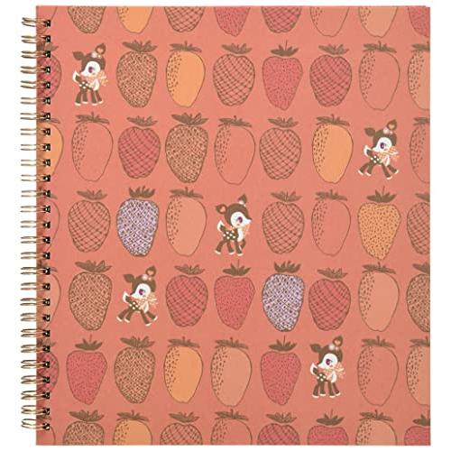 ナカバヤシ スクラップブック デミサイズ ハミングミント 北欧 レッド ア-SCD-HM-4 | 