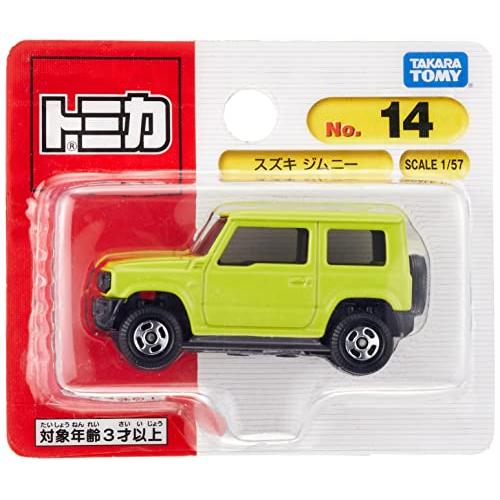 タカラトミー(TAKARA TOMY) トミカ No.14 スズキ ジムニー (ブリスターパッケージ) ミニカー おもちゃ 3歳以上 | 