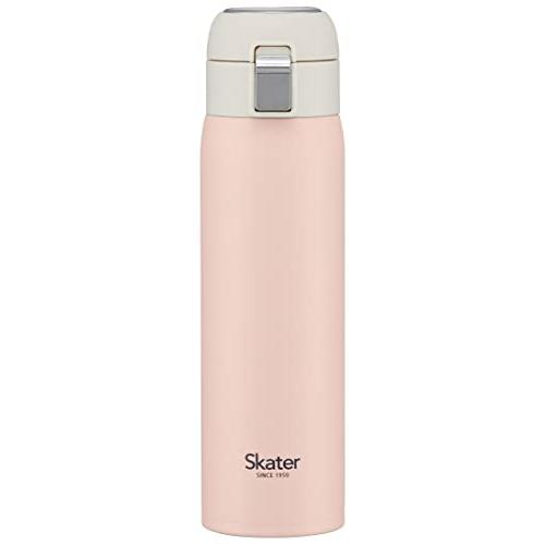 スケーター 保温 保冷 ステンレス マグボトル 480ml ワンタッチオープン くすみピンク STOT3-A | 