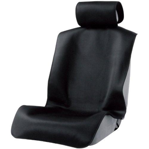 ボンフォーム(BONFORM) シートカバー ドライメッシュ 軽/普通車 フロント1枚 防水 取付簡単 丸洗いOK バケット-1 ブラック 41 | 