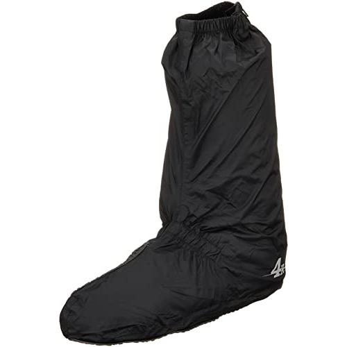 フォーアール(4R) ブーツカバー軽量・コンパクト ブラック Lサイズ 左右セット FR-153114 | 