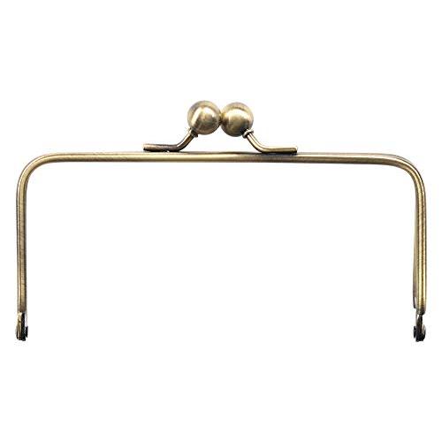 ハマナカ 編みつける 口金 (13cm) 約ヨコ13cm×タテ6cm アンティーク H2207-021-4 | 