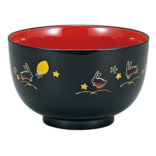 宮本産業 夢うさぎ丼 ブラック 700ml 4512951077469 1個セット | 
