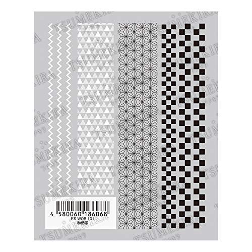 レジンクラブ TSUMEKIRA ネイルシール ツメキラes 和柄帯 ES-WOB-101 | 