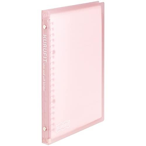マルマン ルーズリーフ バインダー A5 クルフィット 20穴 ライトピンク F091-38 | 