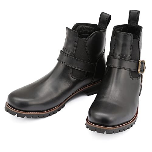 デイトナ(Daytona) バイク用 サイドゴアブーツ 25.0cm/メンズ 本革 牛革 シフトパッド/クッションパッド内蔵 HBS-008 ブ | 