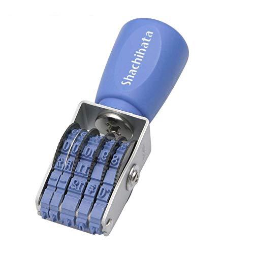 シャチハタ スタンプ 回転ゴム印 欧文日付 5号 約20×4ミリ NFD-5M/H 明朝体 | 