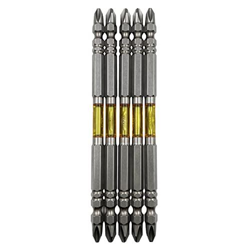 アネックス(ANEX) 龍靭ビット 両頭 +2x130 5本組 ARTM5-2130 | 