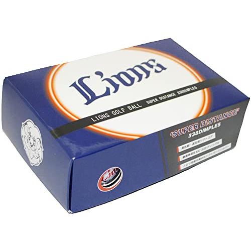レザックス(LEZAX) 埼玉西武ライオンズ ゴルフボール 6個入り ホワイト SLBA-3758 | 