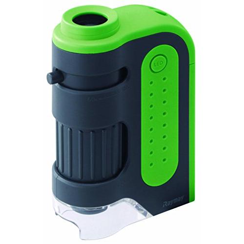 レイメイ藤井 顕微鏡 ハンディ ZOOM グリーン RXT203M | 