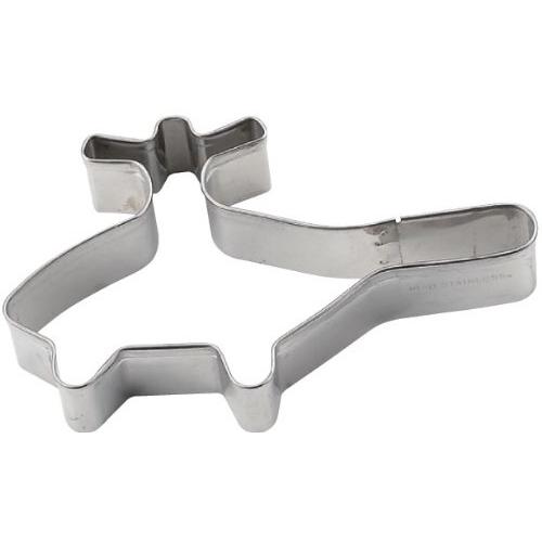 タイガークラウン クッキー型 シルバー 110×65×24mm 18-8抜型 ヘリコプター 18-8ステンレス 乗り物 1327 | 