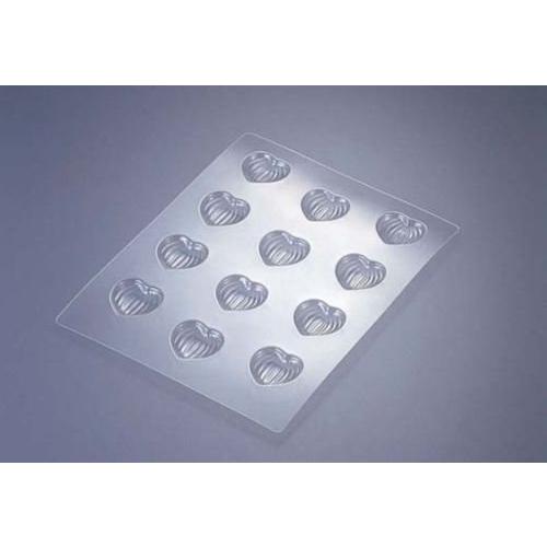 タイガークラウン チョコモールド ハートライン No.1926 ポリスチレン 日本 WTYA901 | 