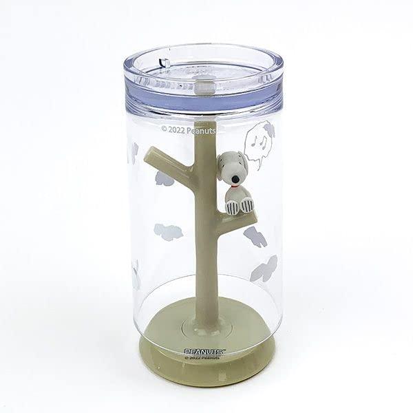 ハシートップイン コップ スタンド スヌーピー うがい マウスウォッシュ コップ容量90ml スタンド/直径6×H11.6cm、コップ/直径6. | 