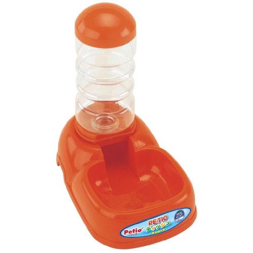 ペティオ (Petio) PETIOディッシュ 給水器付き レッド ペット用 | 