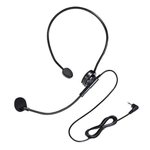 サンワサプライ MM-SPAMP2ハンズフリー拡声器スピーカー専用ヘッドマイク １ｍ MM-SPHM2 | 
