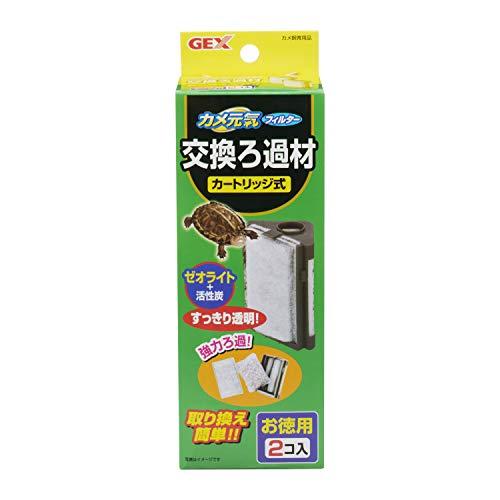 ジェックス カメ元気フィルター交換ろ過材2コ入 2コ入 | 