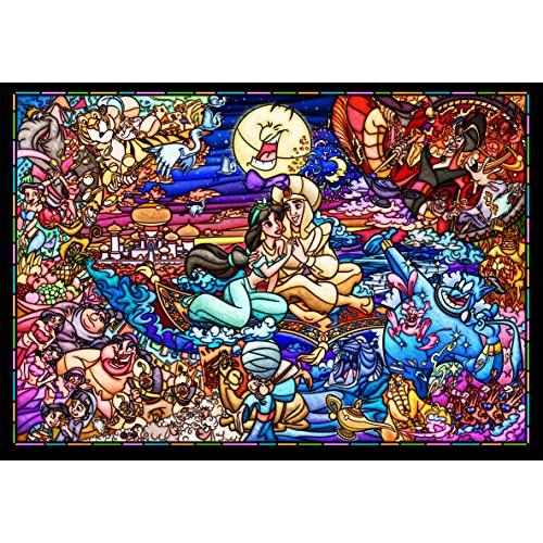 500ピース ジグソーパズル アラジン ストーリー ステンドグラス ぎゅっとシリーズ ステンドアート(25x36cm) | 