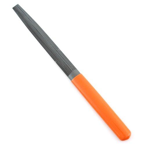 ツボサン グリップ付き付プラスチック用ヤスリ 半丸 150mm PL-2 | 