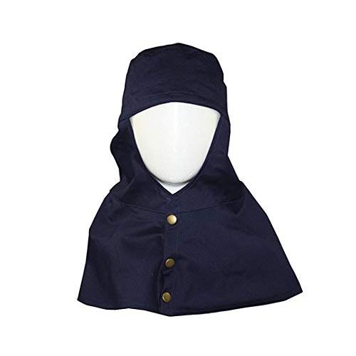 AMTX AX1301 防炎頭巾 ツバ無 L ネイビー | 