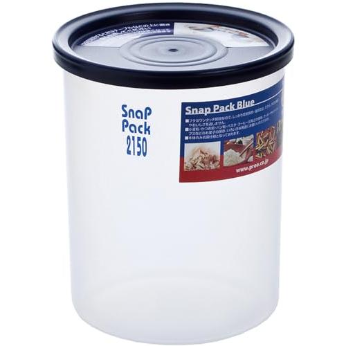 タケヤ化学 スナップパック 丸型保存容器 ブルー 2150 | 