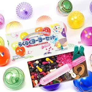らくらくヨーヨーセット ポイント《鈴木ラテックス 水ヨーヨー》水ヨーヨーヨーヨー釣り セット  ヨーヨー風船 釣り 風船 バルーン縁日お祭り子ど | 