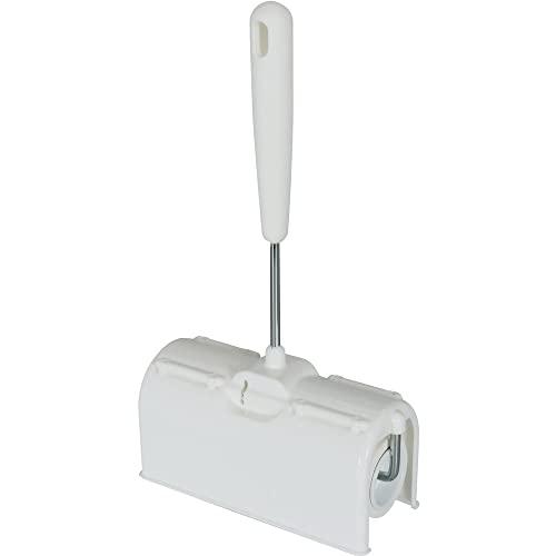 アズマ工業 ぱたぱた粘着ローラーH 自立する収納ケース付カーペットローラー カバーを上げるだけでサッと使える 各社共通サイズのスペアテープ対応 | 