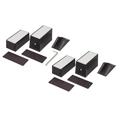 ハイロジック 収納金物 58614 ダークブラウン 2セット | 