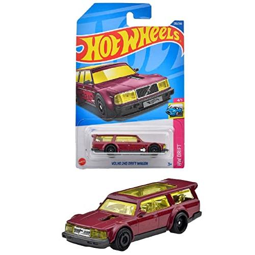 ホットウィール(Hot Wheels) ベーシックカー ボルボ 240 ドリフト ワゴン 3才~ HHF62 レッド 1/64 | 
