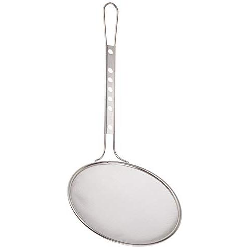 新越金網 新越ワークス スリースノー丸カス揚 18cm 細目(40メッシュ) ステンレス鋼18-8 日本 AKS3406 | 