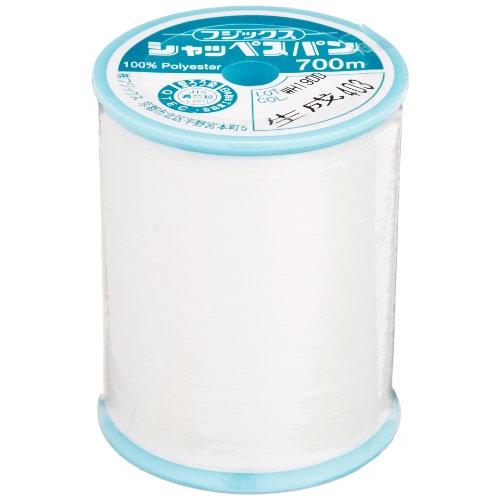 フジックス FUJIX シャッペスパン 普通地 用 ミシン糸 太さ 60番 700m巻 #403 生成 F55 | 