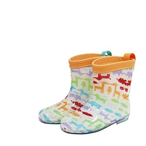 小川(Ogawa) キッズレインブーツ 子供 KIDS 男の子 女の子 男女兼用 L 19cm クッカヒッポ アニマル 長靴 長ぐつ 安心 安全 | 