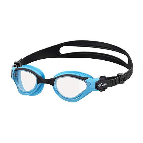 ビュー スイミングゴーグル DELFINA 日本製 アウトドア トライアスロン用 レーシングゴーグル クッション付 Fina承認モデル くもり止 | 