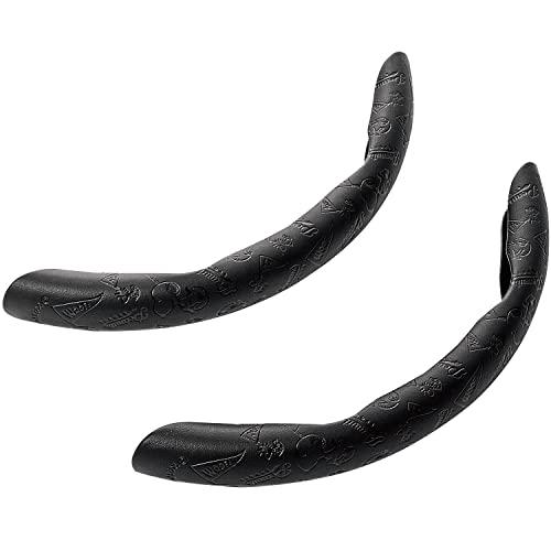 ボンフォーム(BONFORM) ハンドルカバー QKスヌーピーチア 取付簡単 S・M兼用 ブラック 6926-15BK | 