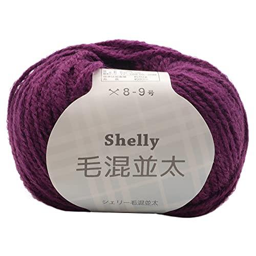 元廣(Motohiro) スキー 手編み毛糸 シェリー毛混並太(5玉セット) Col.506 | 