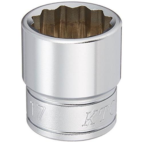 京都機械工具(KTC) ソケットレンチ 12角 B3-17W 対辺寸法:17.0×差込角9.5mm | 