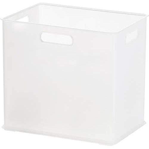 サンカ インボックス 「カラーボックスにぴったりフィット」する収納ボックス SDサイズ クリア (幅26.4×奥行19.2×高さ23.6cm) | 