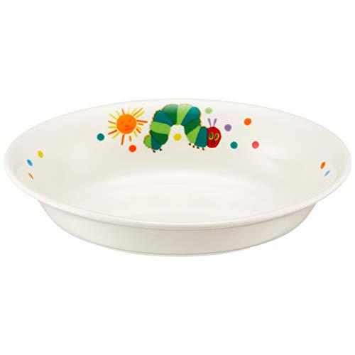 金正陶器 「 はらぺこあおむし 」 こども用 カレー皿 18cm 子供用 食器 白 807114 | 